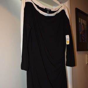Chaps RL, long sleeve dress.